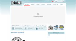 Desktop Screenshot of emi-insaat.com.tr